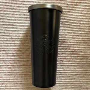 Black Stainless Steel Starbucks Tumbler 🖤